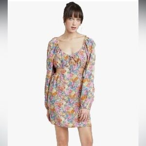 5. Wild Fable Floral Multicolor Dress size L